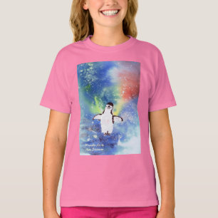 Camiseta Pés felizes dos pinguins
