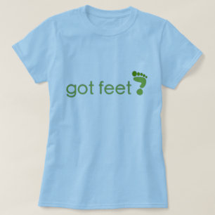 Camiseta pés obtidos?