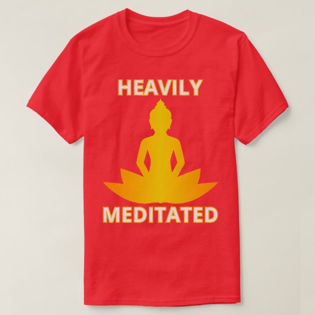 Camiseta Pesadamente Meditado III (Frente do Design)