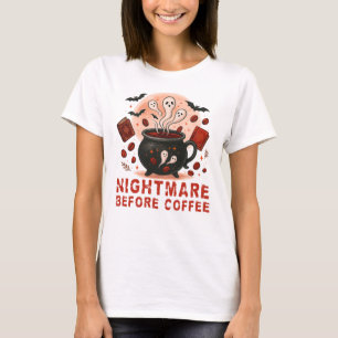 Camiseta Pesadelo Antes do Halloween do Café