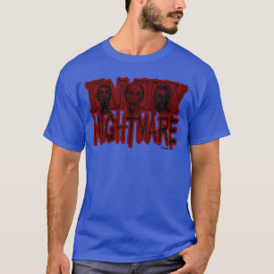 CAMISETA PESADELO FAMILIAR DE APOCALIPSE ZOMBIE DE TERROR D