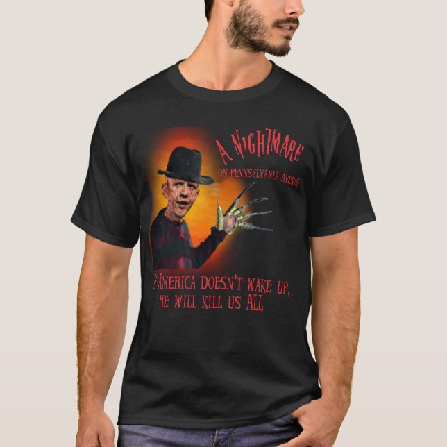 Camiseta Pesadelo na avenida de Pennsylvannia (Frente)