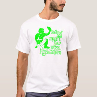 Camiseta Pesadelo, verde do néon