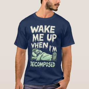 Camiseta Pesadelos de Terror Divertidos Noites de Terror As