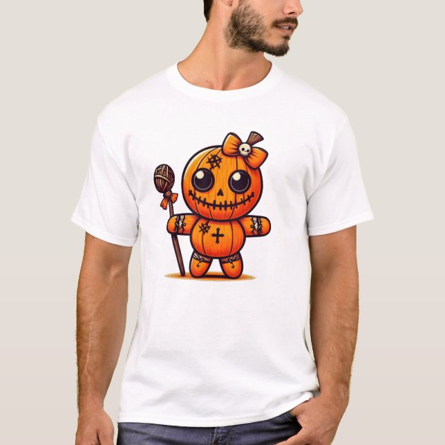 Camiseta Pesadelos Voodoo Stitch Dolls (Frente)