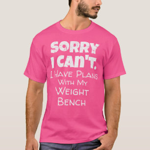 Camiseta Pesagem de Cotação de Workout Engraçada Levantando