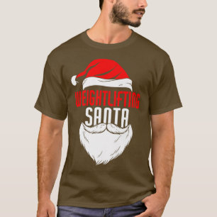 Camiseta Pesar Natal do Papai Noel Peso