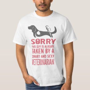 Camiseta Pesaroso esta cara é tomada já por um veterinár