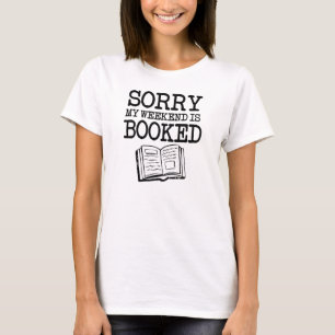 Camiseta Pesaroso meu fim de semana é engraçado registrad