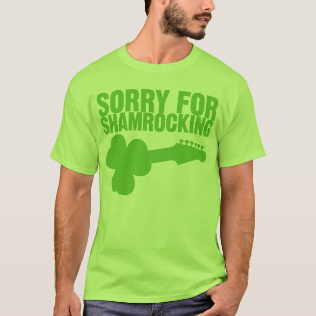 Camiseta Pesaroso para Shamrocking (Frente)
