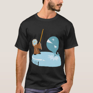 Camiseta pesca.