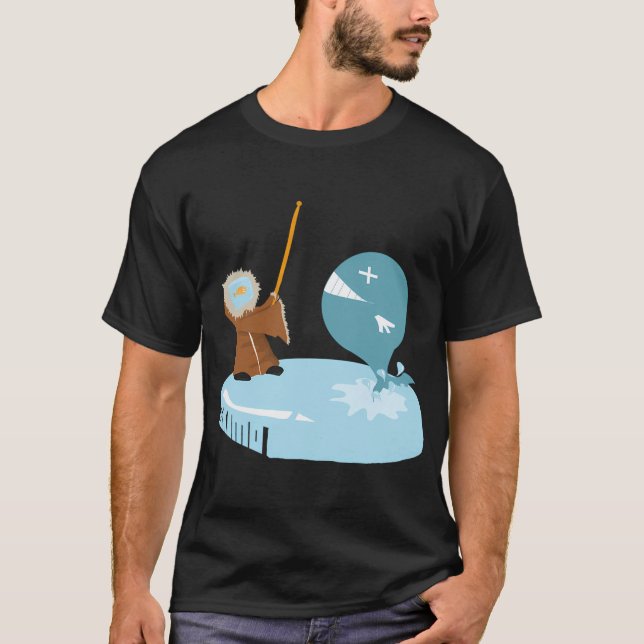 Camiseta pesca. (Frente)