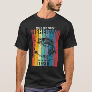 Camiseta Pesca 1930 92Nd Aniversário 96 Anos