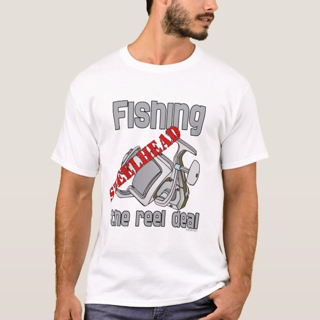 Camiseta Pesca À Cabeça De Vapor O Acordo De Enguias (Frente)