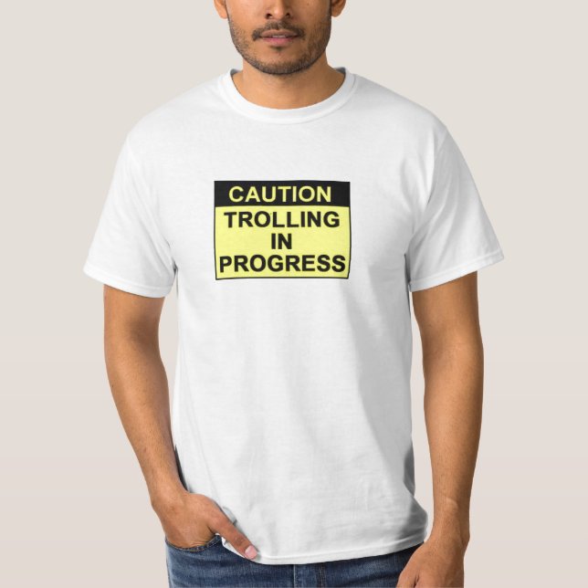 Camiseta Pesca à linha em andamento (Frente)