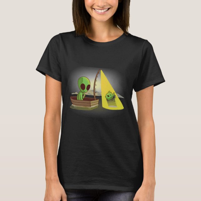 Camiseta Pesca alienígena (Frente)