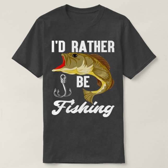 Camiseta Pesca Angle Fish Engraçado Pescador Angle (Frente do Design)