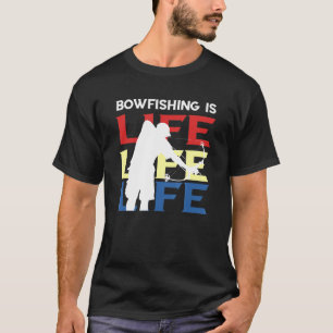 Camiseta Pesca com Arco Peixe Caça Pesca com Arco É Vida Ar