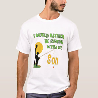 Camiseta Pesca com filho