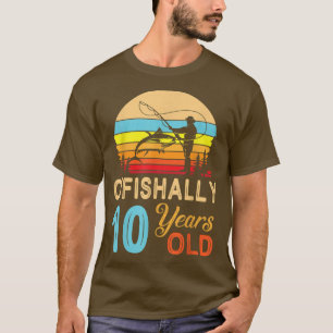 Camiseta Pesca com Fisher O'fishally, 10 anos, parto