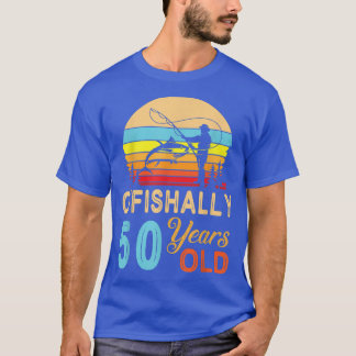 Camiseta Pesca com Fisher O'fishally, 50 anos, parto