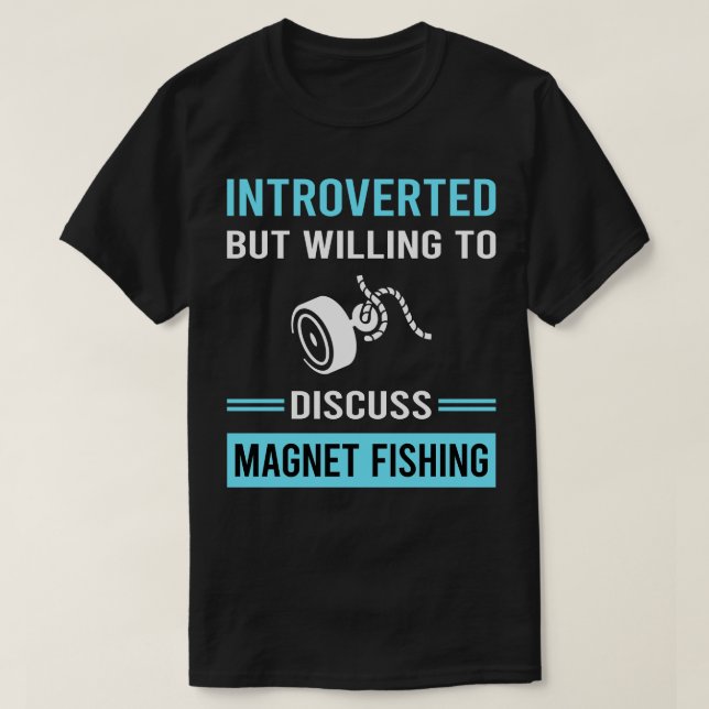 Camiseta Pesca Com Íman Introduzida (Frente do Design)