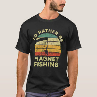Camiseta Pesca com Íman Vintage I d Preferencialmentes: pes