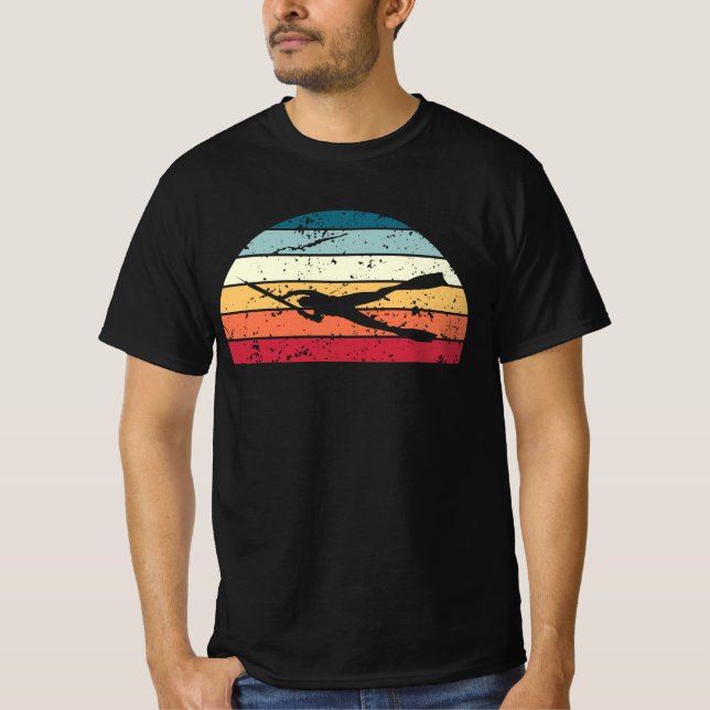 Camiseta Pesca com lança e lanças Sunset (Frente)