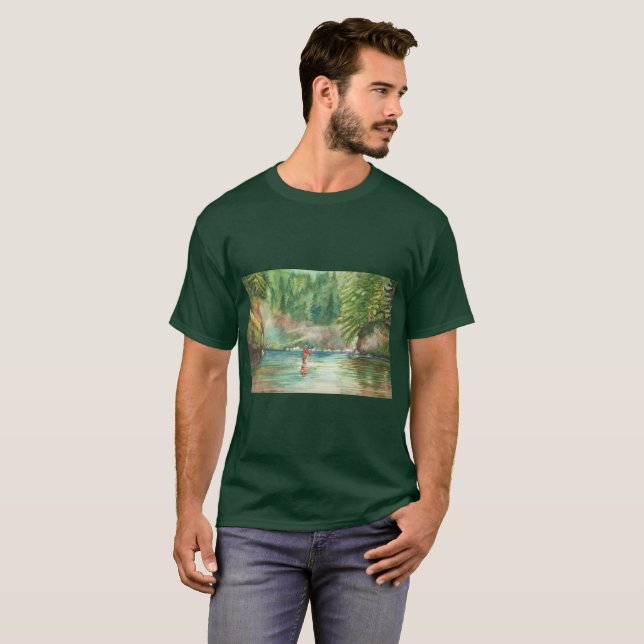 Camiseta Pesca com mosca (Frente Completa)