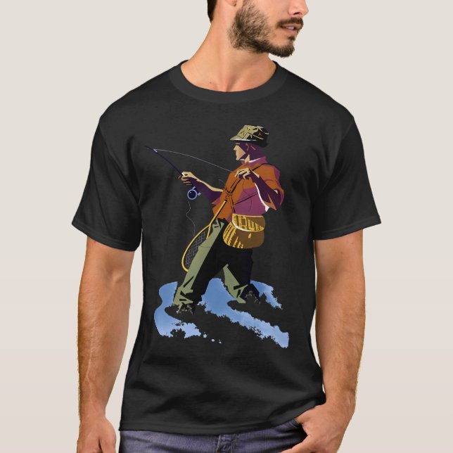 Camiseta Pesca com Mosca (Frente)
