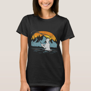 Camiseta Pesca com Mosca ao Pôr do Sol