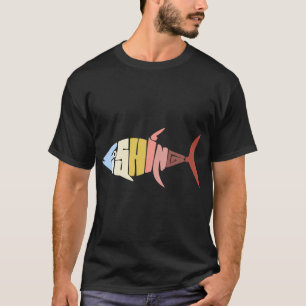 Camiseta Pesca com Mosca ao Pôr do Sol