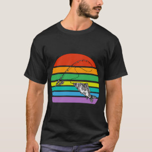 Camiseta Pesca com Mosca ao Pôr do Sol