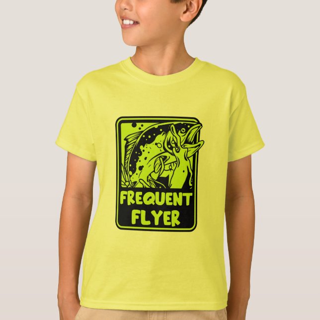 Camiseta Pesca com Mosca nos EUA (Frente)