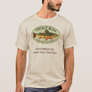 Camiseta Pesca com moscas
