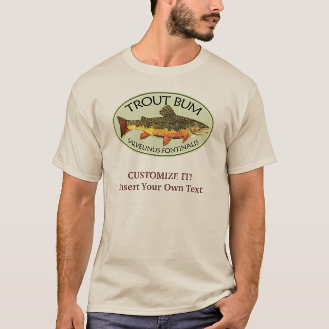 Camiseta Pesca com moscas (Frente)
