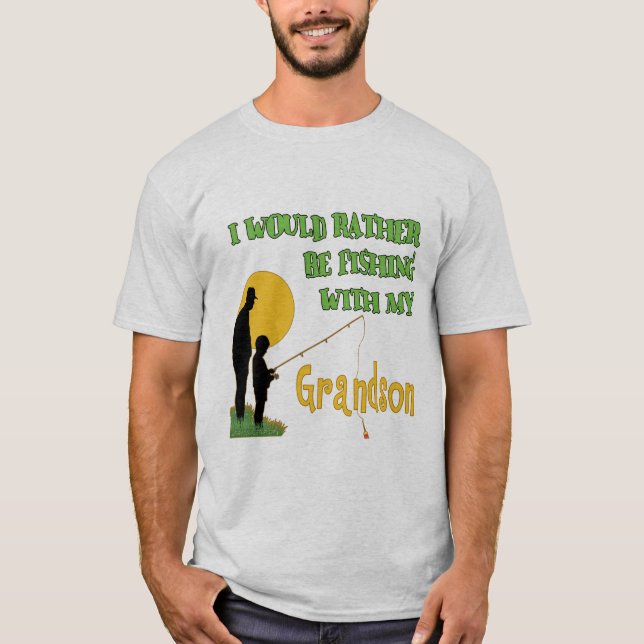 Camiseta Pesca com neto (Frente)