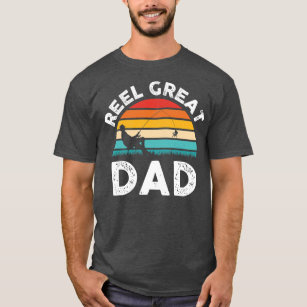 Camiseta Pesca com Pai de rolo Excelente e marinheiro