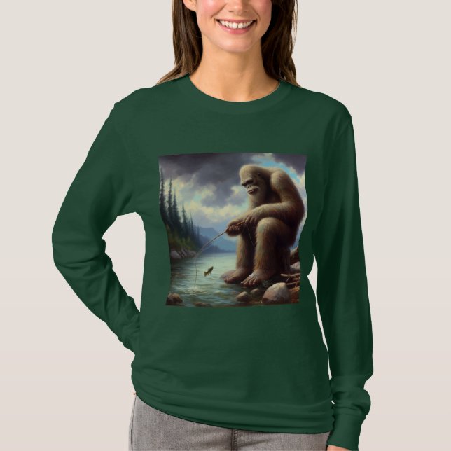 Camiseta Pesca com Pé-Grande (Frente)
