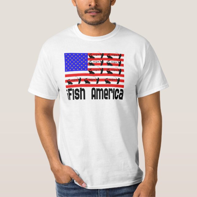 Camiseta Pesca com presentes na América do Peixe (Frente)