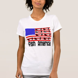 Camiseta Pesca com presentes na América do Peixe