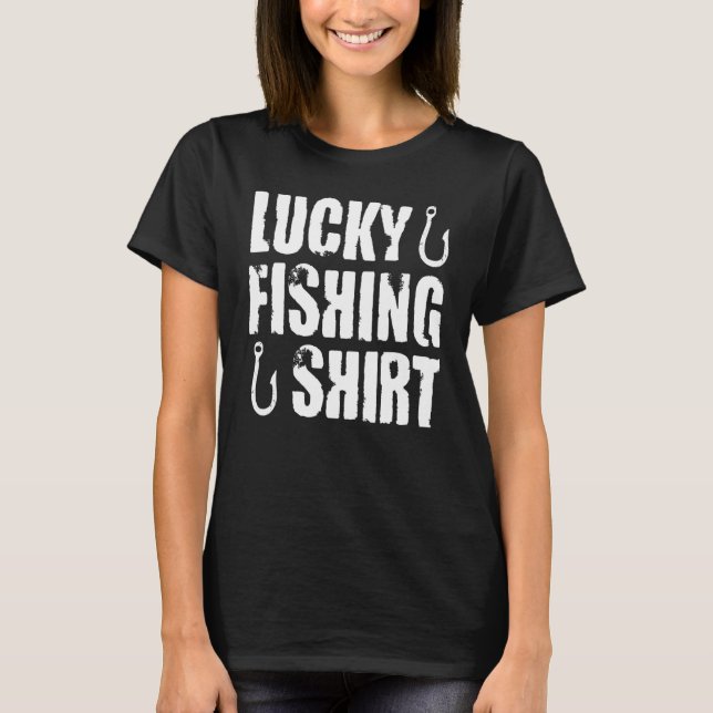 Camiseta Pesca com sorte (Frente)