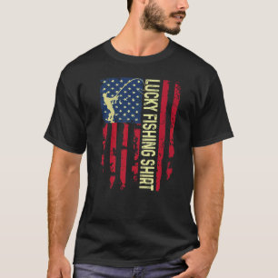 Camiseta Pesca Com Sorte Patriótica