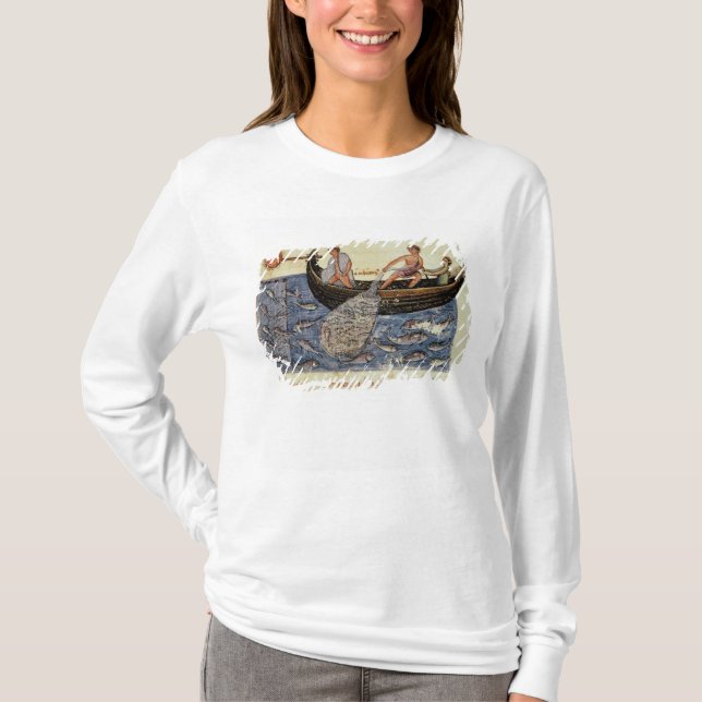 Camiseta Pesca com uma rede (Frente)