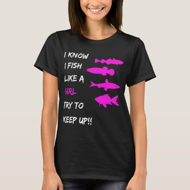 Camiseta Pesca com vara de mosca - pesca de robalo (Frente)