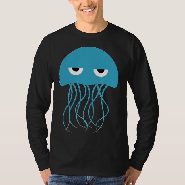 Camiseta Pesca da água-vivas 10 (Frente)