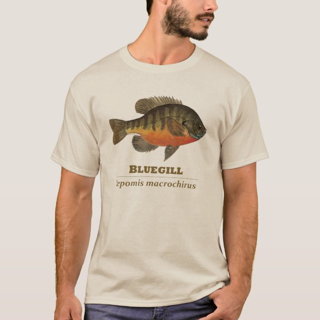 Camiseta Pesca da maré azul (Frente)