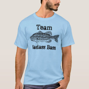 Camiseta Pesca da perda de Badass da equipe
