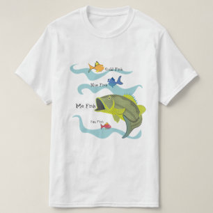 Camiseta Pesca da perda dos desenhos animados