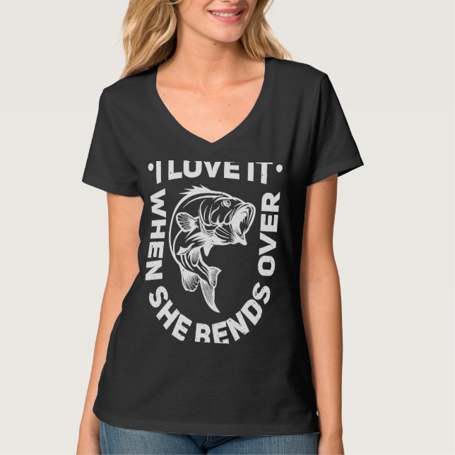 Camiseta Pesca da pesca de canas (Frente)